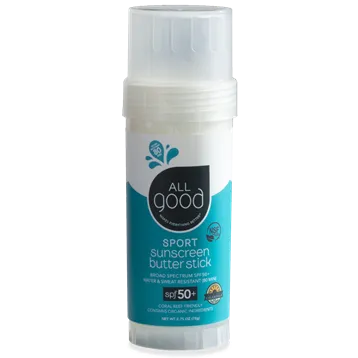 All Good Mineral Sport Sunscreen Butter Stick spf 50, 2.75oz