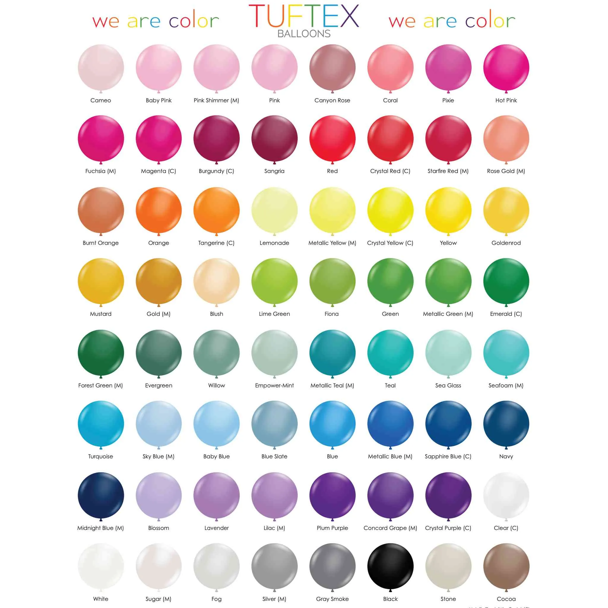 Blush | 5 INCH | Tuftex Latex Balloons | Package 10