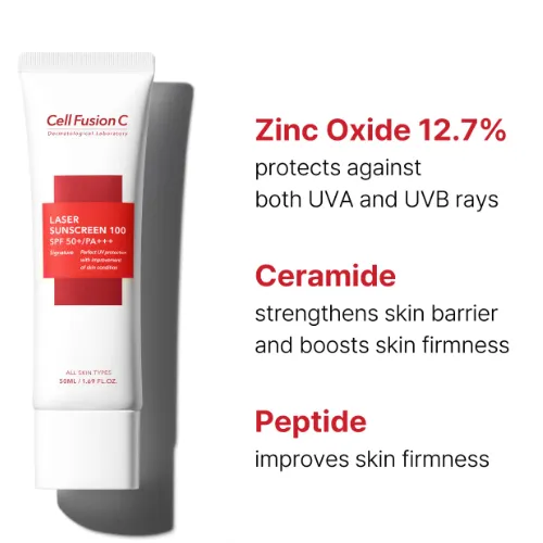 [Cell Fusion C] Laser Sunscreen 100 SPF50  PA    50ml