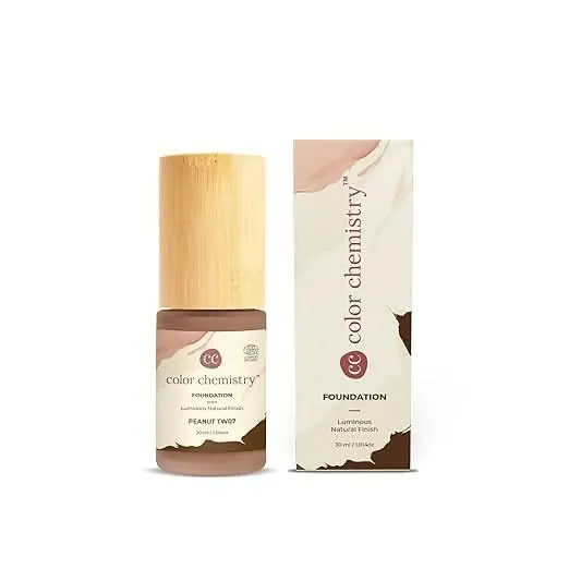 Color Chemistry Foundation - Peanut TW07 (30 ml) - Luminous Skin-like Finish