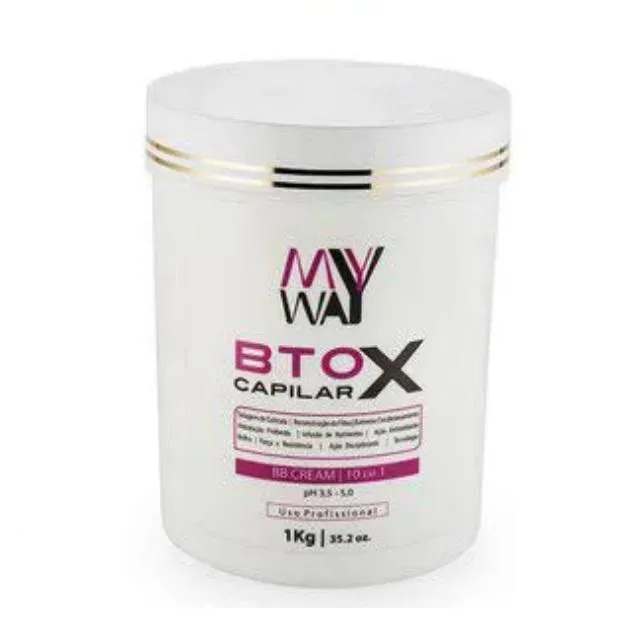Deep Hair Mask  Hair BB Cream 10 in 1 Silkiness Moisturizing Smoothing 1Kg - My Way