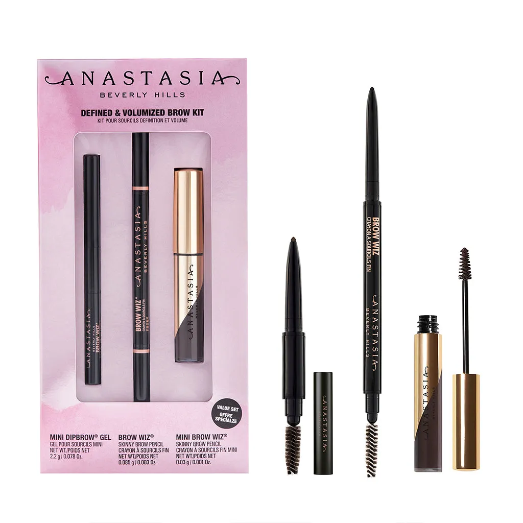 DEFINED & VOLUMIZED BROW KIT