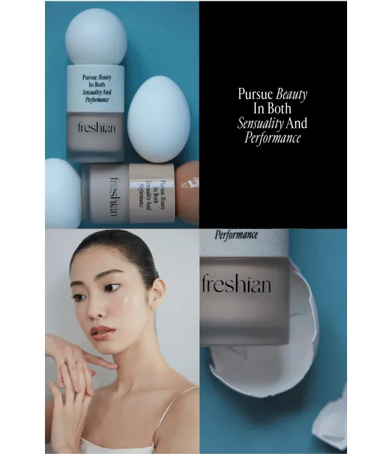 freshian Egg-like Glow Foundation Vegan SPF35  PA   30ml