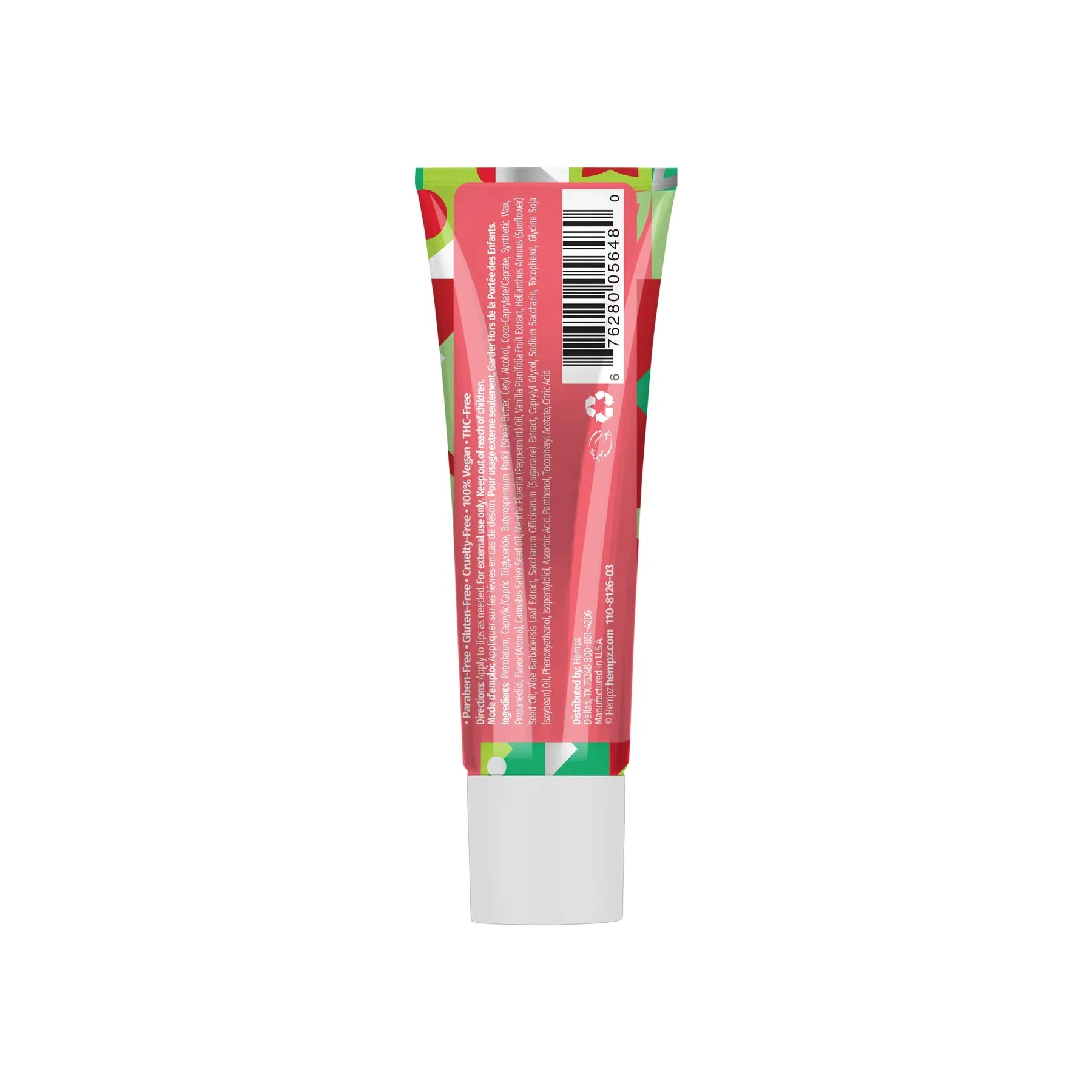 Hempz - Crushed Peppermint Sugar Herbal Body Moisturizer   Lip Balm Gift Set