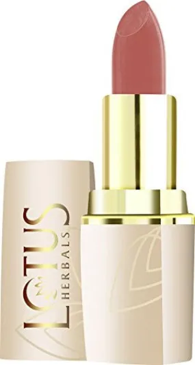 Lotus Herbals Pure Colors Lip Color, Nude Glow, 4.2g