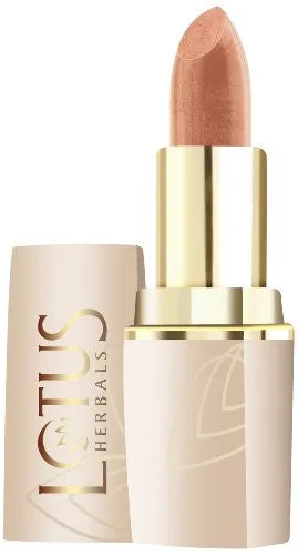 Lotus Herbals Pure Colors Lip Color, Nude Glow, 4.2g