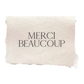 Merci Beaucoup