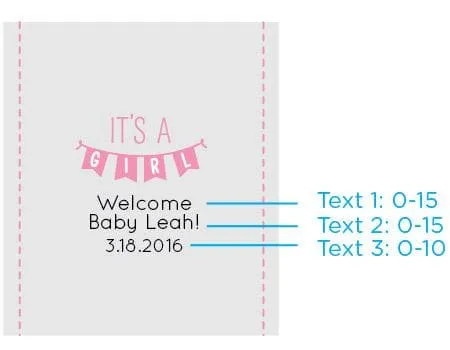 Personalized Baby Shower Lip Balm (Set of 12)