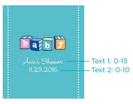 Personalized Baby Shower Lip Balm (Set of 12)