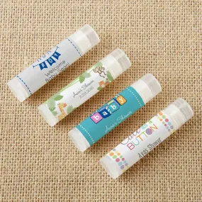 Personalized Baby Shower Lip Balm (Set of 12)