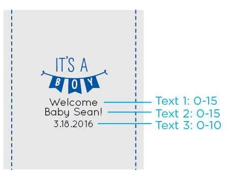 Personalized Baby Shower Lip Balm (Set of 12)