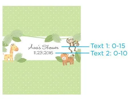 Personalized Baby Shower Lip Balm (Set of 12)