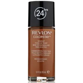 REVLON - ColorStay Makeup for Combination/Oily Skin 440 Mahogany - 1 fl. oz. (30 ml)