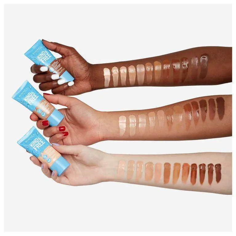 Rimmel London KIND & FREE MOISTURISING SKIN TINT Foundation 30ML ROSE VANILLA IV