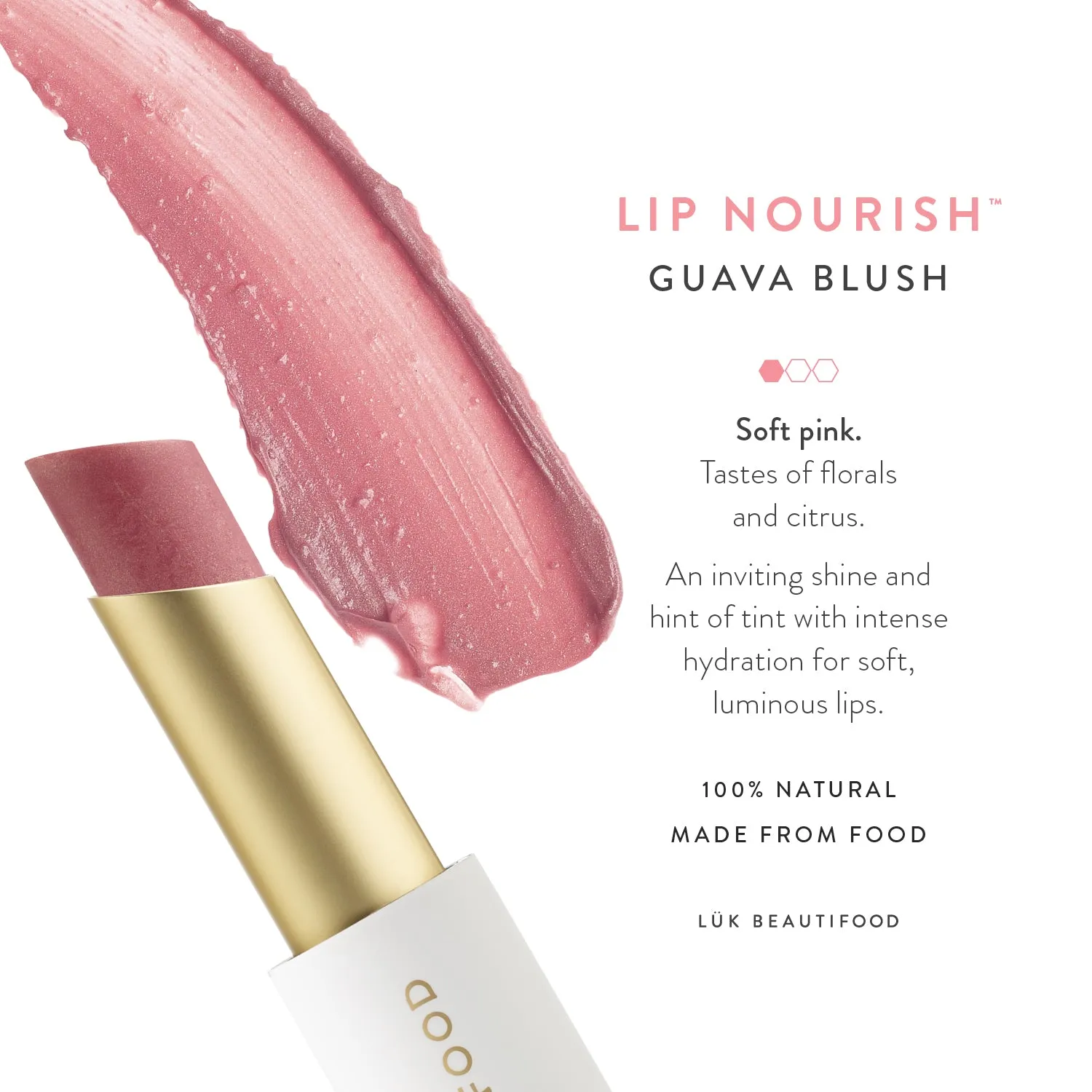 Sheer Delight: Lip Nourish™ Natural Lipstick Trio