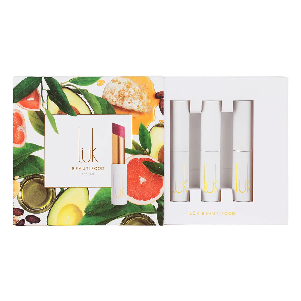 Sheer Delight: Lip Nourish™ Natural Lipstick Trio