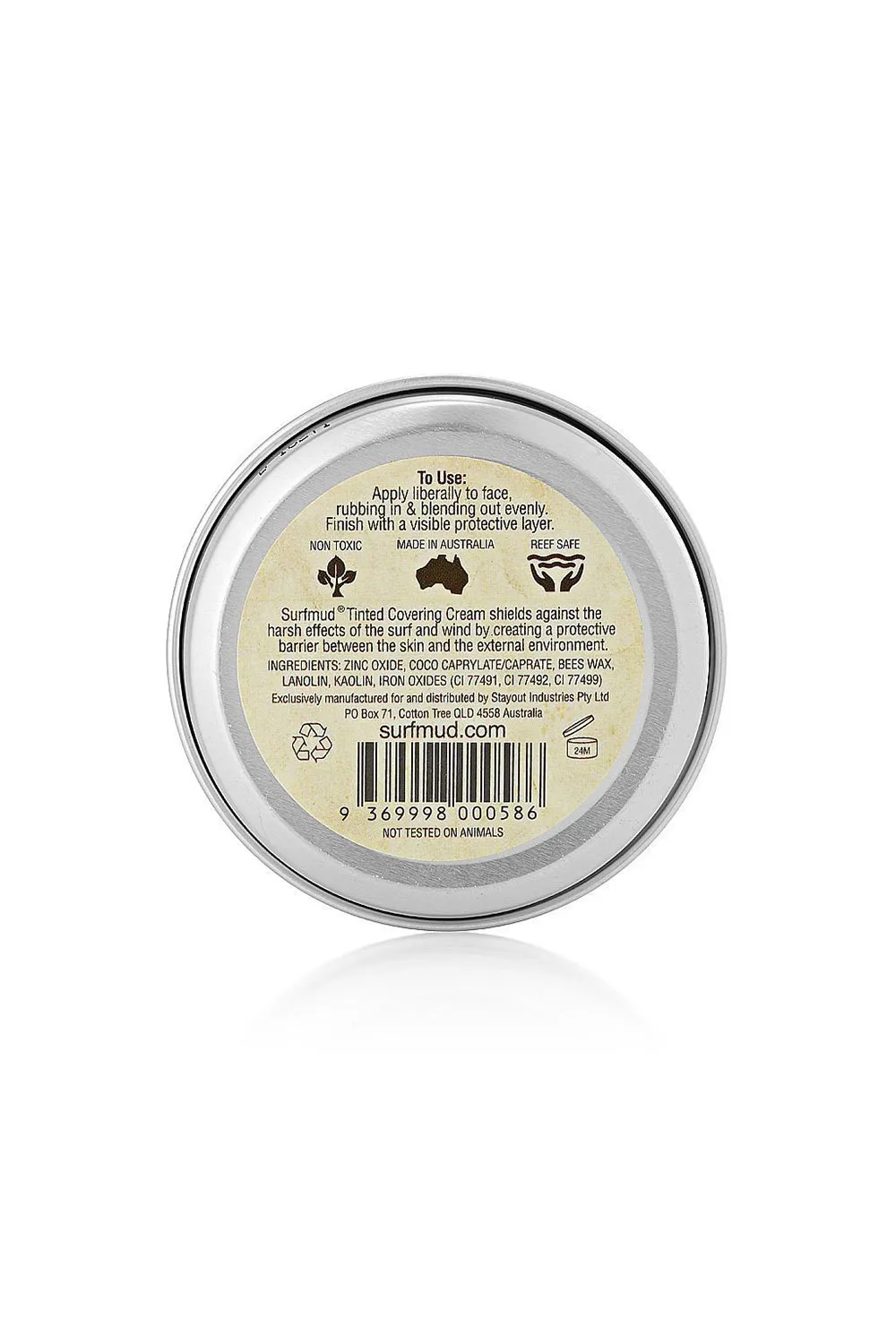 Surfmud Natural Zinc 45g Tin