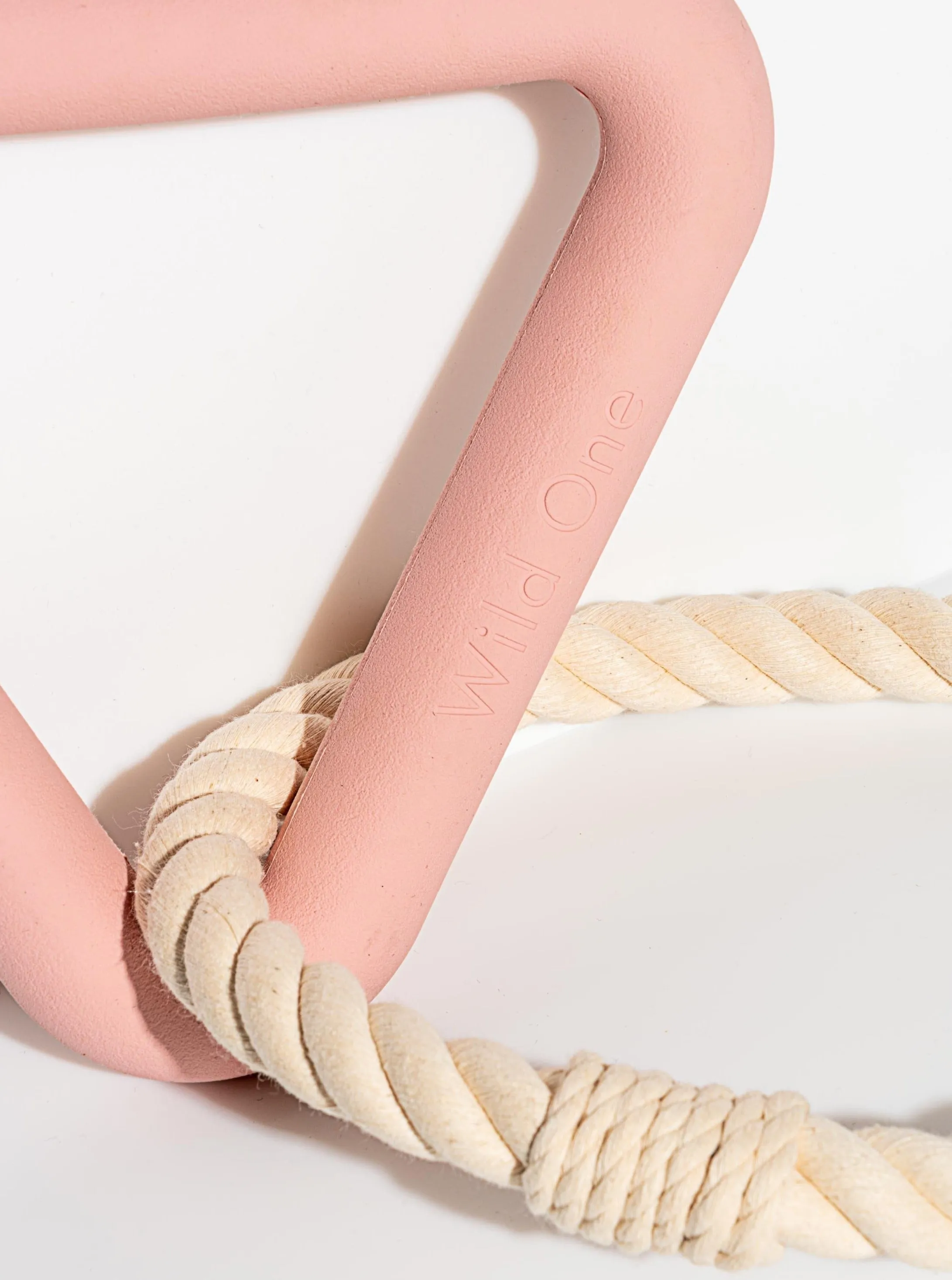 Triangle Tug Standard - Blush